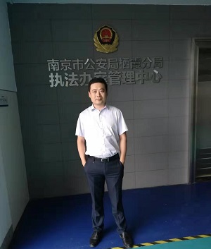 9月3日，王灿林律师去栖霞看守所会见销售假药罪当事人