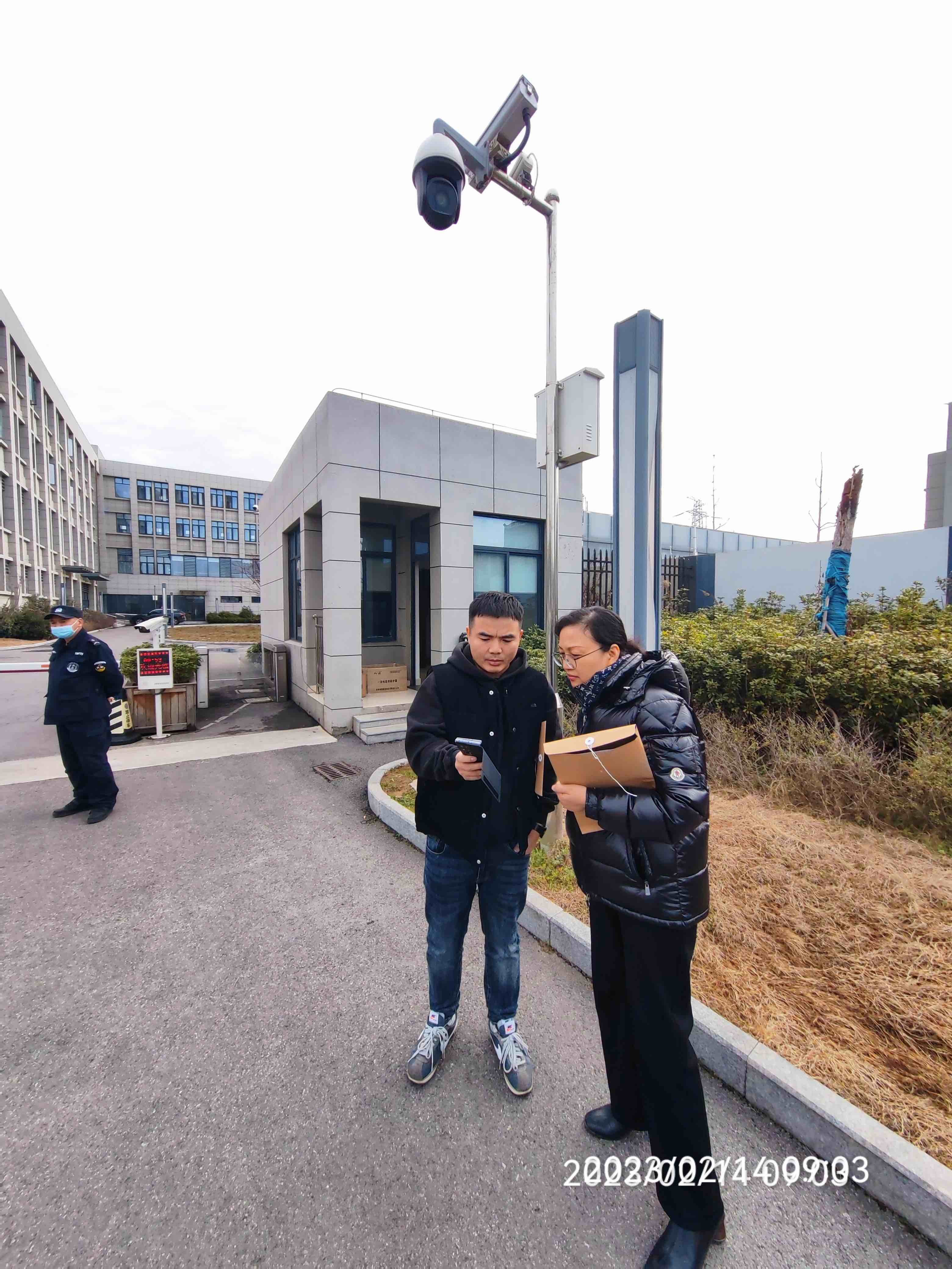 2023年2月14日，天倪律所蚂蚁刑辩团队张志华、胡春燕律师在南京市雨花经侦大队刑事立案