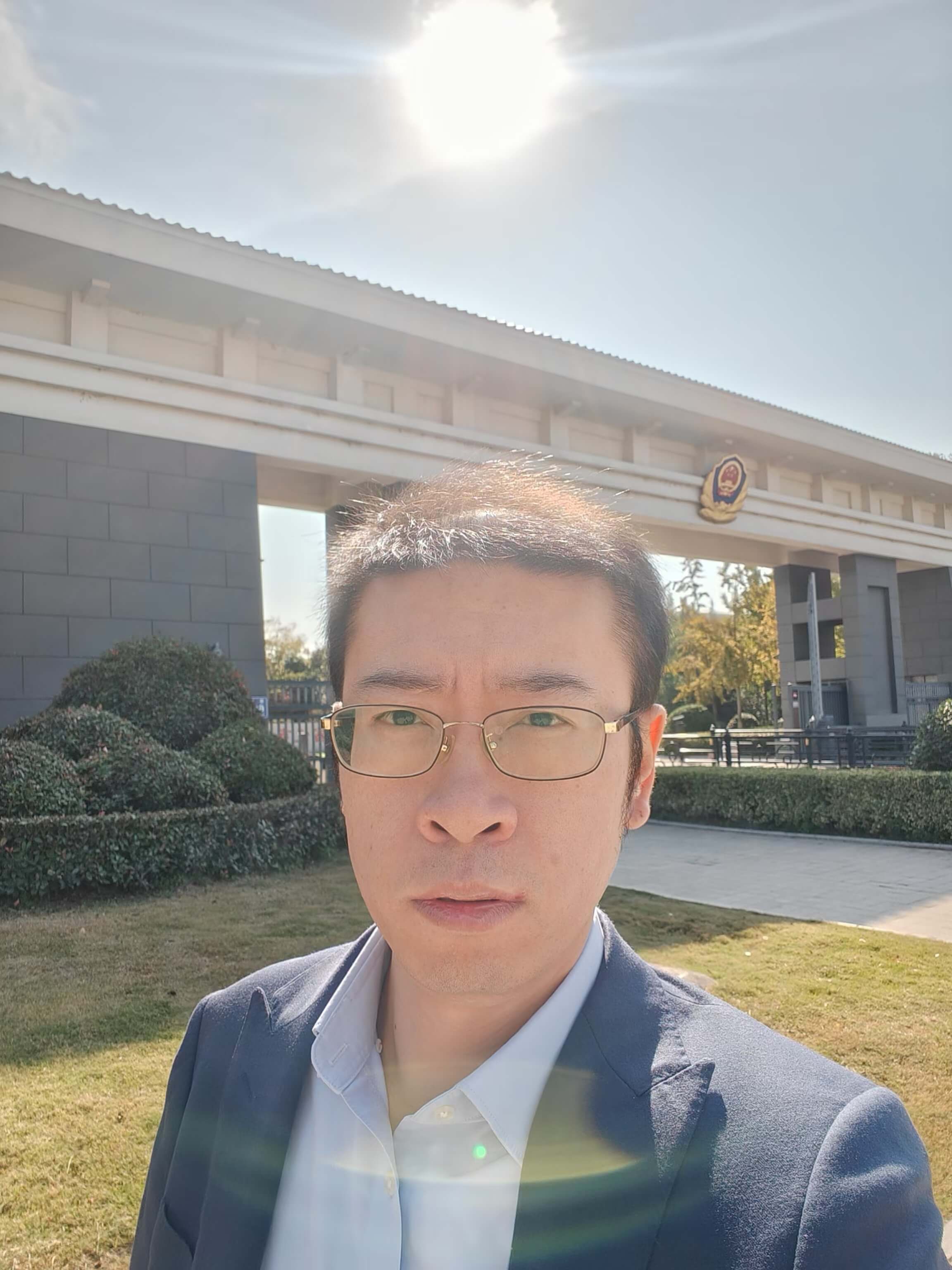 2024年11月7日，天倪律所蚂蚁刑辩团队律师王鑫前往宿迁市看守所会见徇私枉法罪嫌疑人张某。